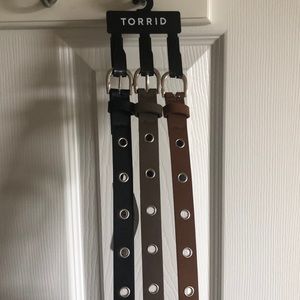 Three pack of belts